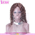 Glueless perruque de cheveux de cheveux humains naturel recherche perruque de cheveux humains brésiliens # 4 pas cher Lace Front perruque pour les femmes noires